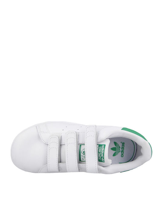 Stan Smith Stan Smith Детски маратонки Low Бели Обувки / Зелени