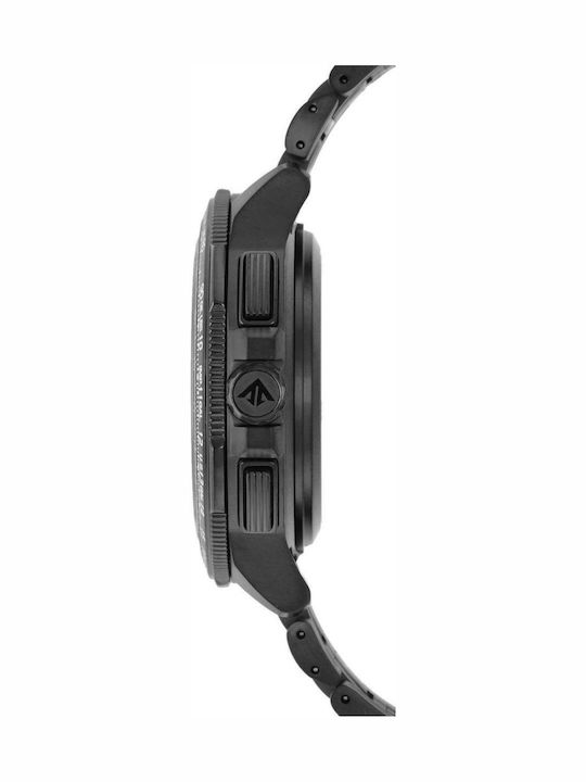 Citizen Promaster Satellite Wave Herrenuhr 47mm Eco - Antrieb mit Schwarz Metallarmband
