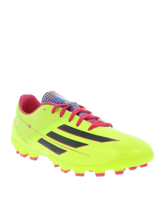 adidas F10 TRX AG AG Scăzut Pantofi de fotbal cu clești Galbeni