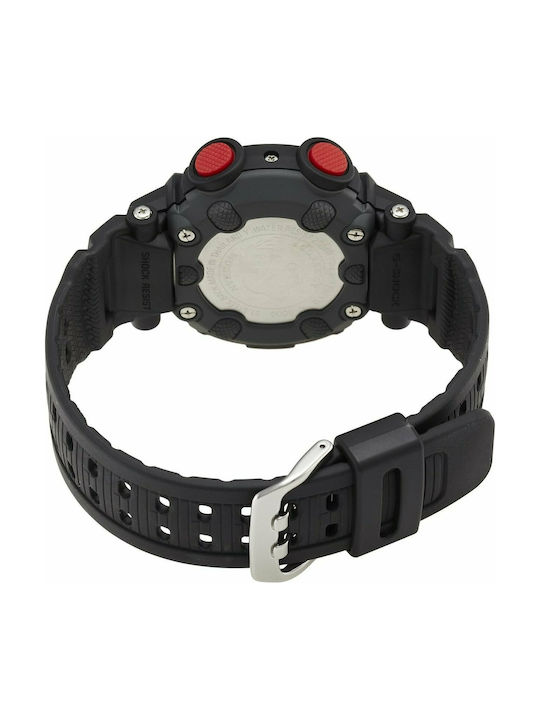 Casio G-Shock Digital Ceas Baterie cu Negru Brățară din cauciuc
