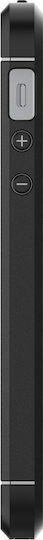 Spigen Rugged Armor Back Cover Σιλικόνης 2mm Μαύρο (iPhone 5/5s/SE)