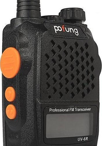 Pofung UV-6R Funkgerät UHF/VHF 5W mit Monochromdisplay