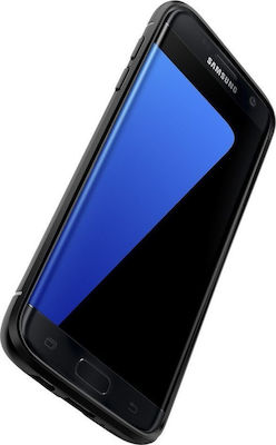 Spigen Rugged Armor Coperta din spate Silicon Negru (Galaxy S7 Edge) 556CS20033