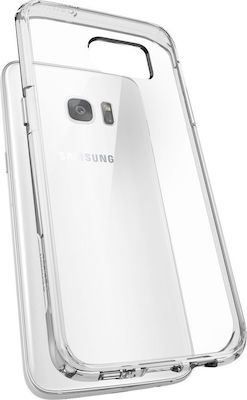 Spigen Ultra Hybrid Задна корица Силикон Прозрачен (Галакси С7 Едж) 556CS20034