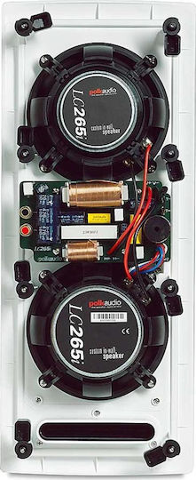 Polk Audio LC265i-IP Αυτοενισχυόμενο Εντοιχιζόμενο Ηχείο 200W (Τεμάχιο) Λευκό
