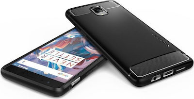 Spigen Rugged Armor Задна корица Силикон Черен K03CS20615