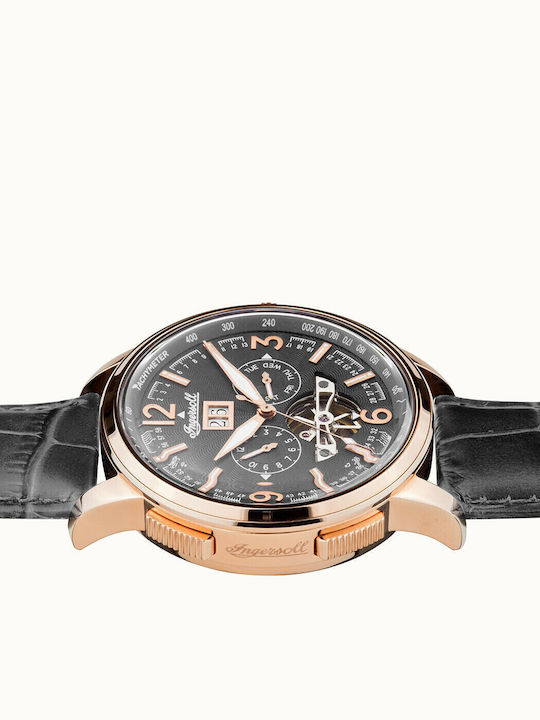 Ingersoll Regent Automat Ceas Bărbați 47mm Cronograf Automat cu