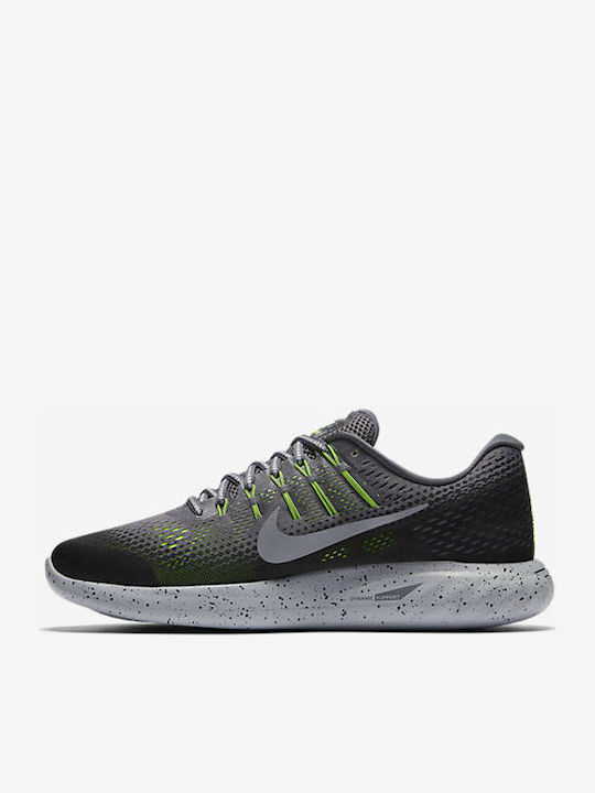 Lunarglide 8 Shield Ανδρικά Αθλητικά Παπούτσια Running Γκρι
