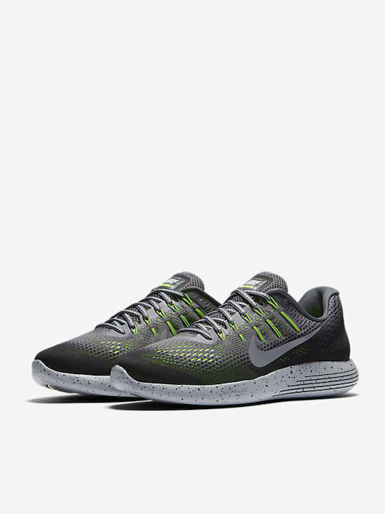 Lunarglide 8 Shield Ανδρικά Αθλητικά Παπούτσια Running Γκρι