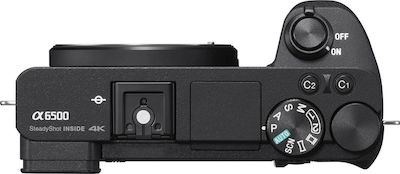 Sony α6500 Безогледален Фотоапарат Body Черна
