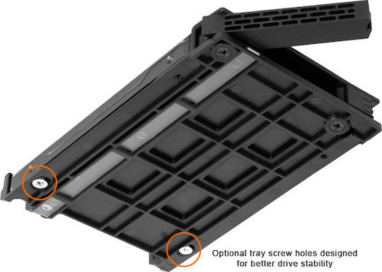 Icy Dock ExpressTray Mini Caddy Black (MB322TP-B)