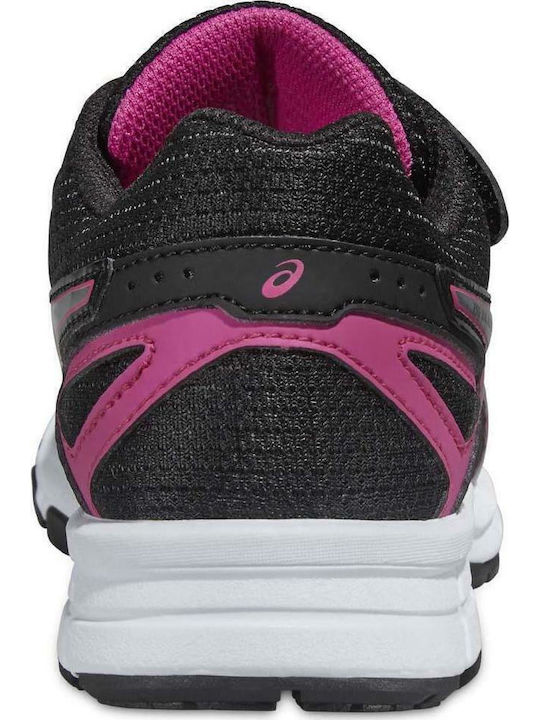 Pre Galaxy 8 Kids Sports Shoes Running with Hoop & Loop Closure Black