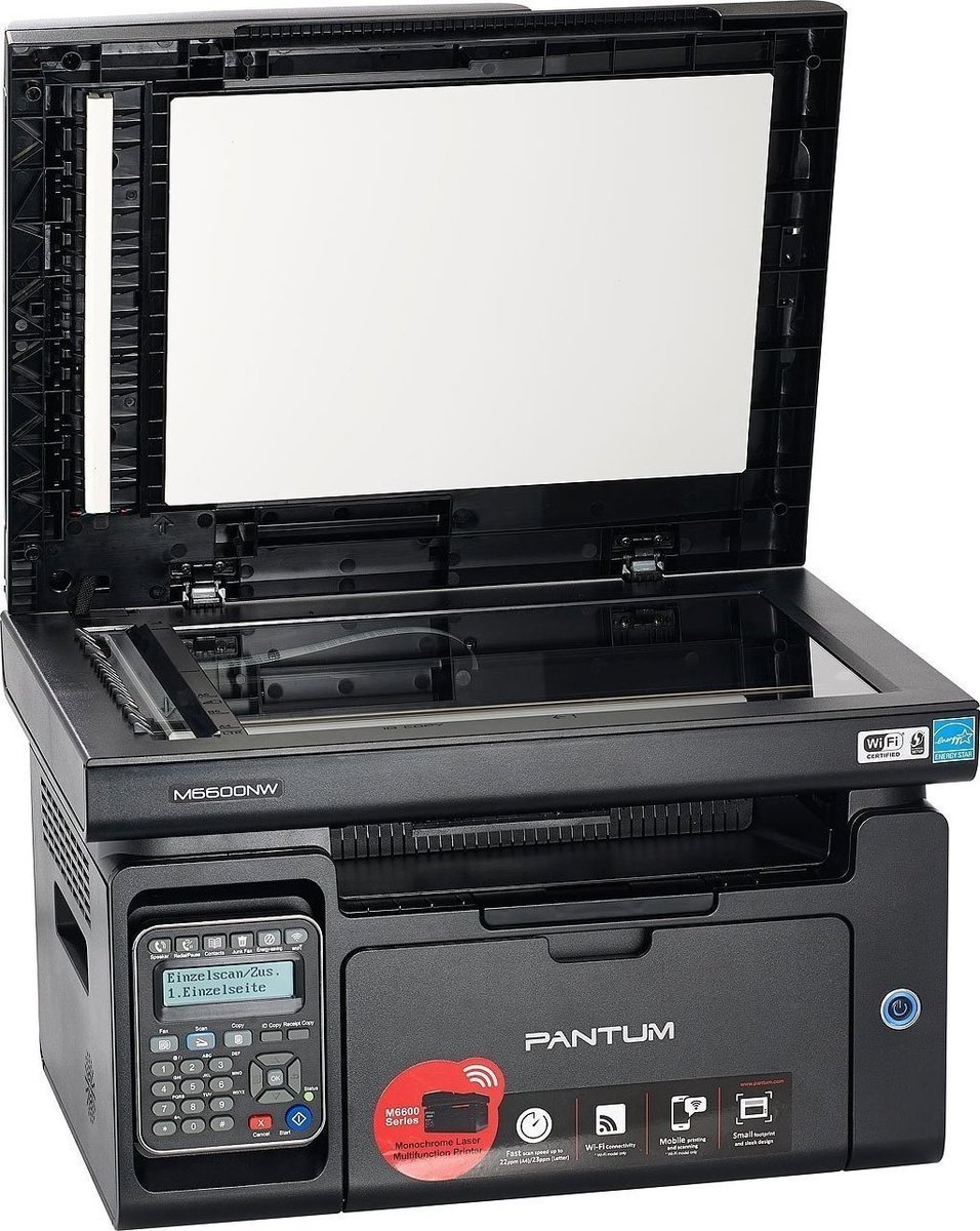 Pantum M6600NW Ασπρόμαυρο Πολυμηχάνημα Laser με WiFi και Mobile Print ...