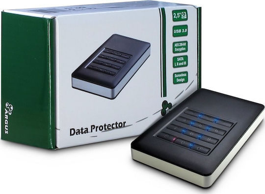 Inter-Tech Argus GD-25LK01 Case for Hard Drive 2.5" SATA III with Connection USB 3.0