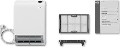 AEG VH 212 Fan Heater Bathroom Wall 2000W VH212