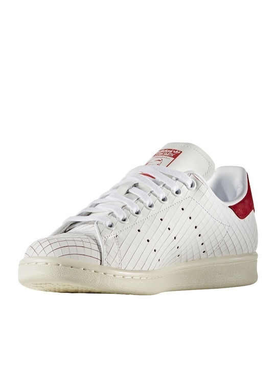 Stan Smith Femei Sneakers Sliced White / Red