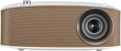 LG PH150G Projector HD Λάμπας LED με Wi-Fi και Ενσωματωμένα Ηχεία Λευκός