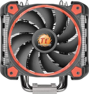 Thermaltake Riing Silent 12 Pro Ψύκτρα Επεξεργαστή για Socket 115x/AM3/AM3+ Κόκκινη