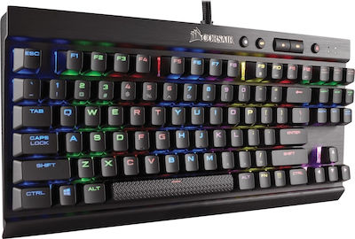 Corsair K65 Lux RGB Gaming Πληκτρολόγιο Tenkeyless με Cherry MX Red διακόπτες και RGB φωτισμό (Αγγλικό US)