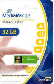 MediaRange 32ГБ USB 2.0 Стик Зелен