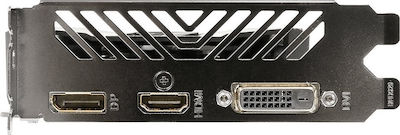 Gigabyte GeForce GTX 1050 Ti 4GB GDDR5 D5 Κάρτα Γραφικών
