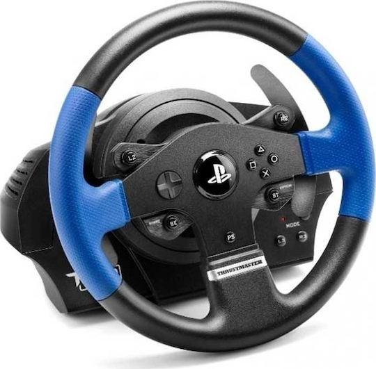 Thrustmaster T150 Force Feedback Кормилен Механизъм с Педали за PS3 / PS4 с 1080° Въртене