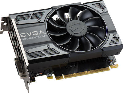 EVGA GeForce GTX 1050 Ti 4GB GDDR5 Gaming Κάρτα Γραφικών PCI-E x16 3.0 με HDMI και DisplayPort