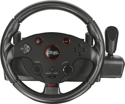 Trust Lenkrad mit Gangschaltung und Pedalen für PC / PS3 (20293)