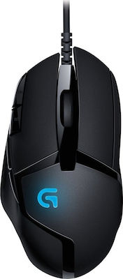 Logitech G402 Hyperion Fury Ultra-Fast FPS Gaming Ποντίκι 4000 DPI Μαύρο