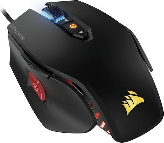 Corsair Vengeance M65 Pro RGB Gaming Ποντίκι 12000 DPI Μαύρο