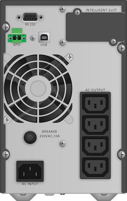 Powerwalker VFI 1000 TG UPS 1000VA 900W с 4 IEC Гнезда