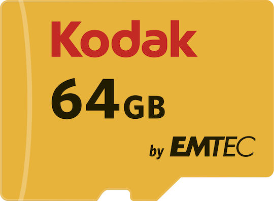 SDXC 64GB U3 V30 A1 UHS-I 95MB/s με αντάπτορα