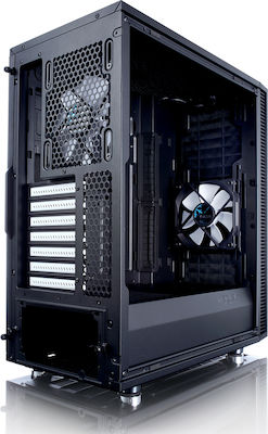 Fractal Design Define C Window Midi-Turm Computergehäuse Schwarz