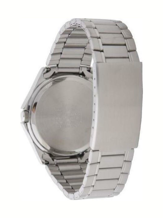 Casio Men's Watch 38mm Battery with Silver Metal Bracelet