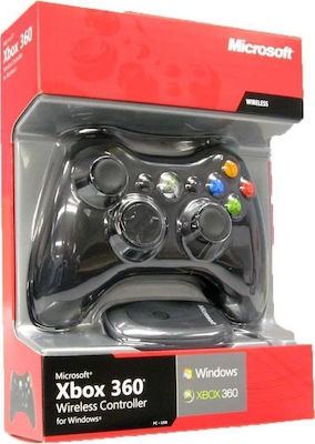 Microsoft Kabellos Gamepad für Xbox 360 / PC Schwarz