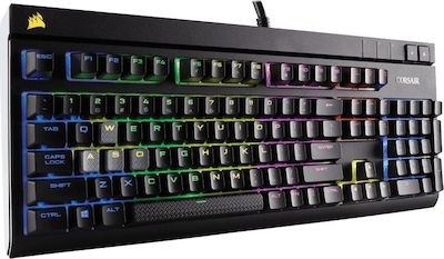 Corsair Strafe RGB Mechanical Cherry MX Brown Gaming- Mechanische Tastatur Volle Größe mit Cherry MX Braun Schaltern und beleuchteten Tasten