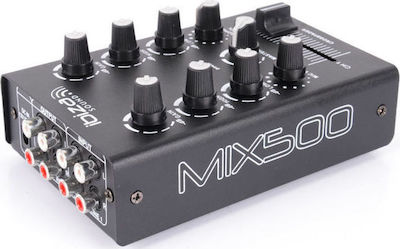 Ibiza Sound MIX500 Αναλογικός Μίκτης 2 Καναλιών