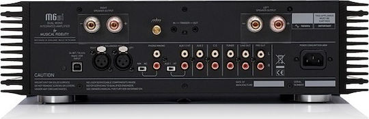 Musical Fidelity M6SI Integrated Hi-Fi Amplifier Stereo 220W/8Ω M6Si Black