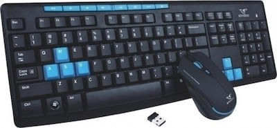 E-More HK3800 Wireless Gaming Keyboard Set & Mouse (English US)
