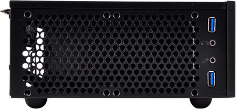 Silverstone Milo ML09 Home Theater Κουτί Υπολογιστή Μαύρο