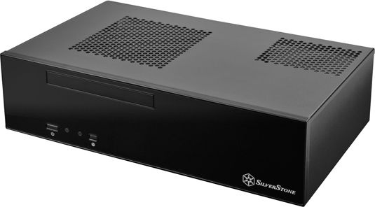 Silverstone Milo ML09 Home Theater Κουτί Υπολογιστή Μαύρο