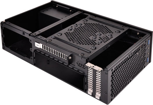 Silverstone Milo ML09 Home Theater Κουτί Υπολογιστή Μαύρο