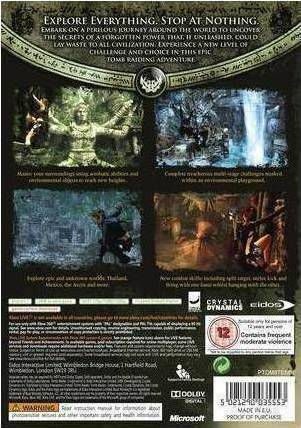 Eidos Tomb Raider Underworld XBOX 360 Spiel (Gebraucht)