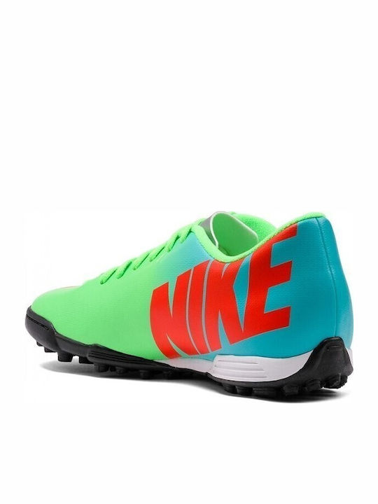 Jr Mercurial Vortex Kids Turf Soccer Shoes Turquoise