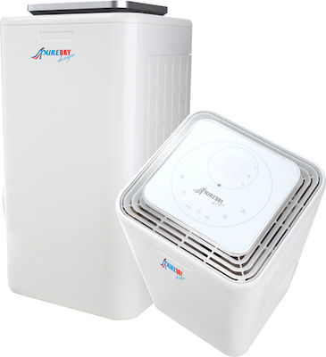 Puredry PD 12L Design Low Energy Αφυγραντήρας με Συμπιεστή και Ιονιστή 12lt