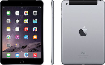 Apple iPad mini 3 7.9" με WiFi & 4G (1GB/16GB)