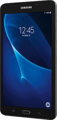 Samsung Galaxy Tab A (2016) 7" με WiFi & 4G (1.5GB/8GB) Μαύρο