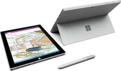 Surface 3 10.8" Tablet mit WiFi (4GB/64GB) Silber