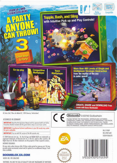 Boom Blox Bash Party Wii