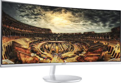 Samsung C34F791WQU Ultrawide VA Curved Gaming Monitor 34" QHD 3440x1440 με Χρόνο Απόκρισης 4ms GTG